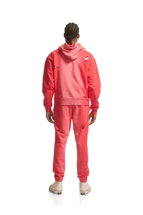 PURPLE BRAND P447-FHPR223 French Terry PO Hoody Mens Apparel